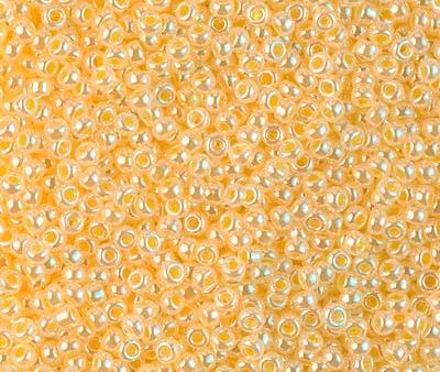 Miyuki 11 Round Seed Bead, 11-516, Light Daffodil Ceylon Online now