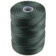 C-LON Bead Cord, Myrtle Green - 0.5mm, 92 Yard Spool Hot on Sale