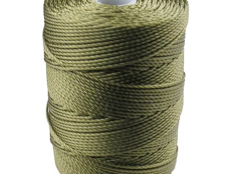 C-LON Bead Cord, Olivine - 0.5mm, 92 Yard Spool Sale