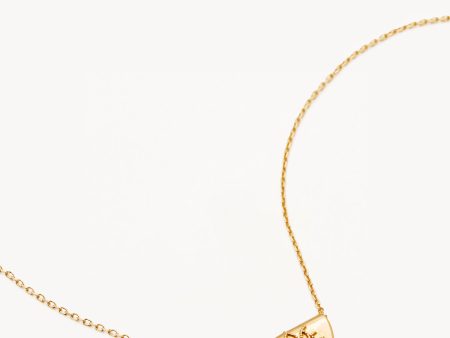 14k Solid Gold Mini Lotus Necklace Supply