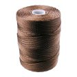 C-LON Bead Cord, Medium Brown - 0.5mm, 92 Yard Spool Online Hot Sale