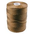 C-LON Bead Cord, Bronze - 0.5mm, 92 Yard Spool on Sale