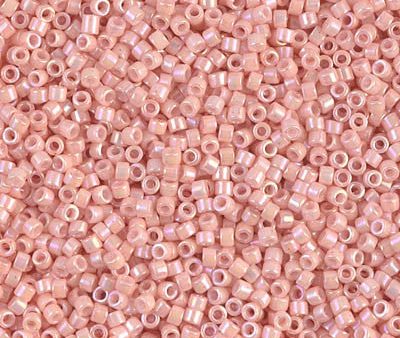 Miyuki Delica Bead 11 0 - DB1503 - Opaque Light Salmon AB Hot on Sale