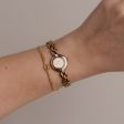 Vintage Alba Dainty Round Gold Watch on Sale