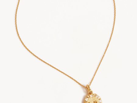 18k Gold Vermeil Love Necklace Hot on Sale