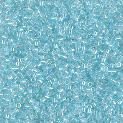 Miyuki Delica Bead 11 0 - DB1672 - Pearl Lined Glacier Blue AB Discount