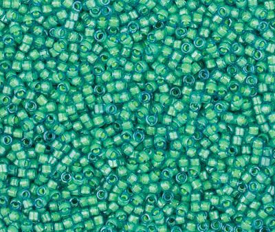 Miyuki Delica Bead 11 0 - DB2053 - Luminous Mermaid Green Supply