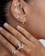 14k Solid Gold Purity Lab-Grown Diamond Ear Jacket For Discount