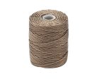 C-Lon Tex 400 Heavy Weight Bead Cord, Antique Brown - 1.0mm, 36 Yard Spool on Sale