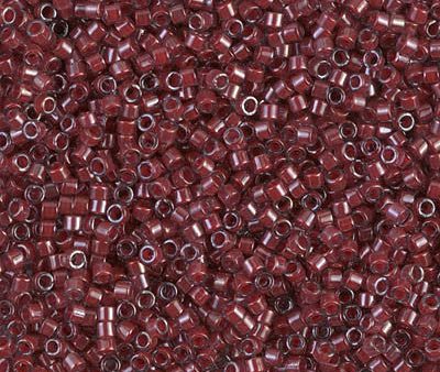 Miyuki Delica Bead 11 0 - DB0280 - Cranberry Lined Crystal Luster Online Hot Sale