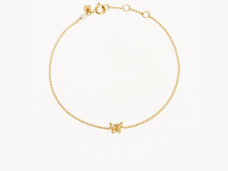 14k Solid Gold Fly With Me Bracelet Supply