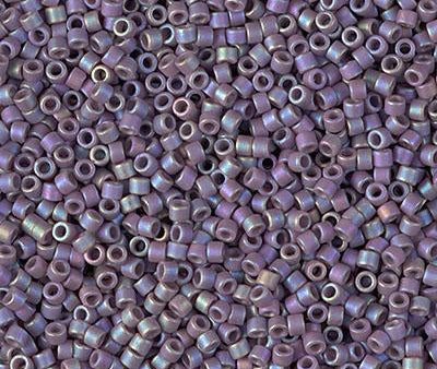 Miyuki Delica Bead 11 0 - DB2322 - Matte Opaque Glazed Sea Lavender AB Supply