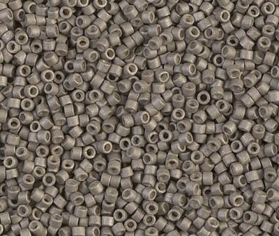 Miyuki Delica Bead 11 0 - DB1169 - Galvanized Matte Pewter Fashion