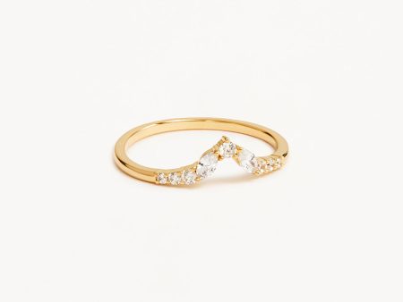 14k Solid Gold Petal by Petal Lab-Grown Diamond Ring For Cheap