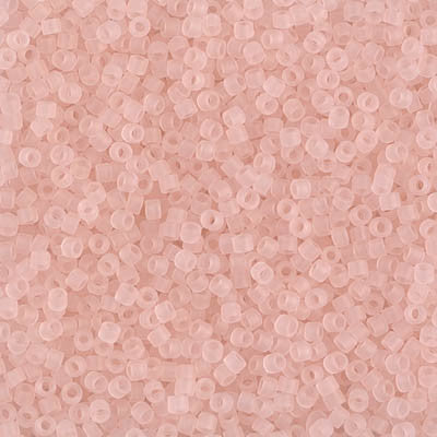 Miyuki Delica Bead 11 0 - DB1263 - Matte Transparent Pink Mist Fashion