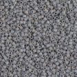 Miyuki Delica Bead 11 0 - DB0882 - Matte Opaque Gray AB Sale