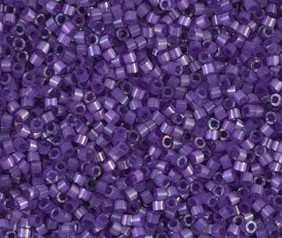 Miyuki Delica Bead 11 0 - DB1810 - Dyed Purple Silk Satin Sale