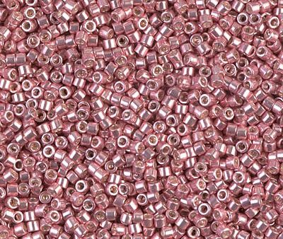 Miyuki Delica Bead 11 0 - DB0435 - Galvanized Pink Blush Online Hot Sale