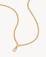 18k Gold Vermeil Your Story Albert Clasp Necklace Online now