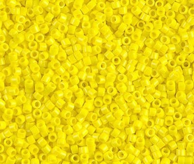 Miyuki Delica Bead 11 0 - DB0721 - Opaque Yellow For Cheap