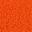 Miyuki Delica Bead 11 0 - DB0722 - Opaque Orange Supply