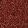 Miyuki Delica Bead 11 0 - DB2120 - Duracoat Opaque Maroon Discount