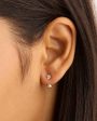 14k Solid Gold Purity Lab-Grown Diamond Ear Jacket For Discount