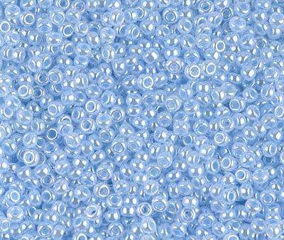 Miyuki 11 Round Seed Bead, 11-524, Sky Blue Ceylon Supply