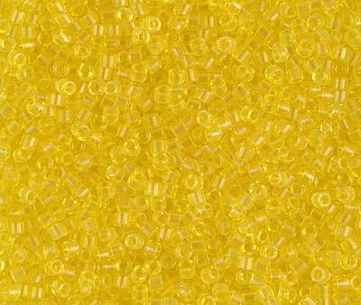 Miyuki Delica Bead 11 0 - DB0710 - Transparent Yellow For Sale