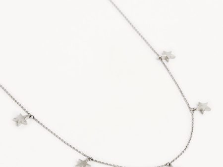 Sterling Silver Star Bright Necklace Hot on Sale