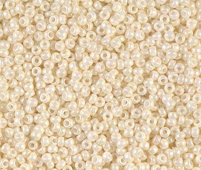 Miyuki 11 Round Seed Bead, 11-594, Cream Ceylon Supply