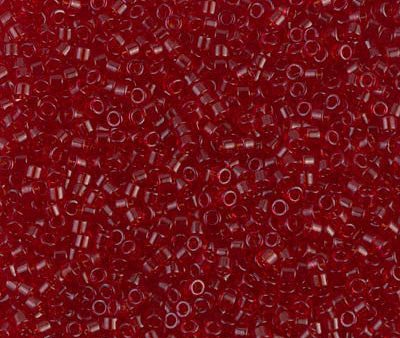 Miyuki Delica Bead 11 0 - DB1102 - Transparent Dark Cranberry For Discount