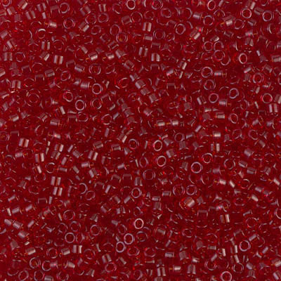 Miyuki Delica Bead 11 0 - DB1102 - Transparent Dark Cranberry For Discount