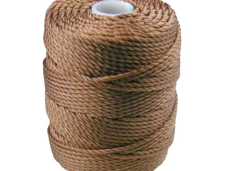 C-Lon Tex 400 Heavy Weight Bead Cord, Sable - 1.0mm, 36 Yard Spool Discount