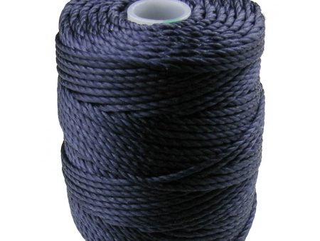 C-Lon Tex 400 Heavy Weight Bead Cord, Navy - 1.0mm, 36 Yard Spool Cheap