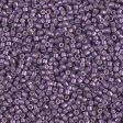 Miyuki Delica Bead 11 0 - DB1185 - Galvanized Semi-Frosted Eggplant For Cheap