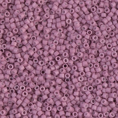 Miyuki Delica Bead 11 0 - DB0800 - Dyed Semi-Frosted Opaque Antique Rose Online now