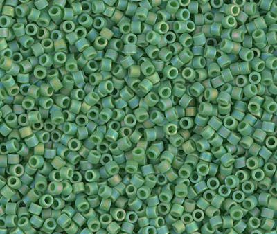 Miyuki Delica Bead 11 0 - DB0877 - Matte Opaque Green AB Cheap