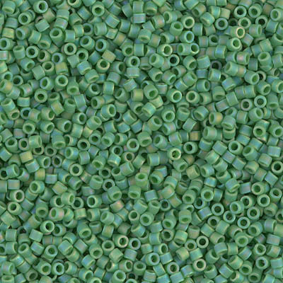 Miyuki Delica Bead 11 0 - DB0877 - Matte Opaque Green AB Cheap