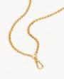 18k Gold Vermeil Your Story Albert Clasp Necklace Online now