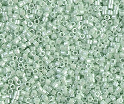 Miyuki Delica Bead 11 0, DB1536-1, Opaque Light Mint Ceylon Supply