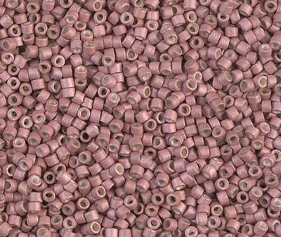 Miyuki Delica Bead 11 0 - DB1166 - Galvanized Matte Pink Blush Cheap