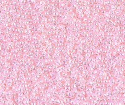 Miyuki 15 0 Round Seed Bead, 15-517, Baby Pink Ceylon Sale