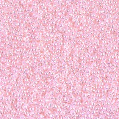 Miyuki 15 0 Round Seed Bead, 15-517, Baby Pink Ceylon Sale