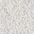 Miyuki Delica Bead 11 0 - DB0066 - White Lined Crystal AB Online now