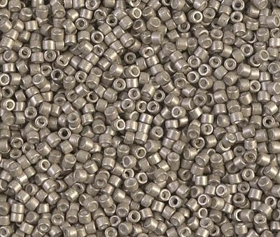 Miyuki Delica Bead 11 0 - DB1159 - Galvanized Semi-Frosted Pewter Online Hot Sale