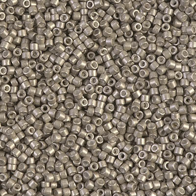 Miyuki Delica Bead 11 0 - DB1159 - Galvanized Semi-Frosted Pewter Online Hot Sale