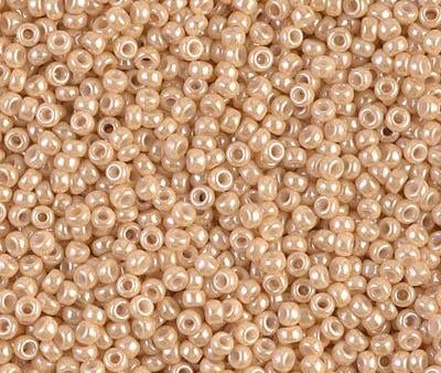 Miyuki 11 Round Seed Bead, 11-593, Light Caramel Ceylon Sale