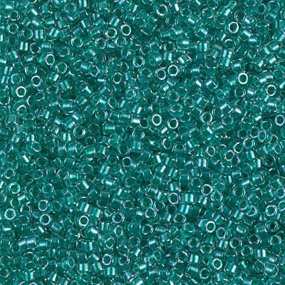 Miyuki Delica Bead 11 0 - DB0918 - Sparkling Dark Aqua Green Lined Crystal Online