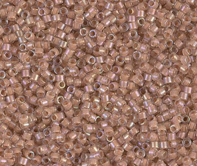 Miyuki Delica Bead 11 0 - DB0069 - Blush Lined Crystal AB Online Hot Sale